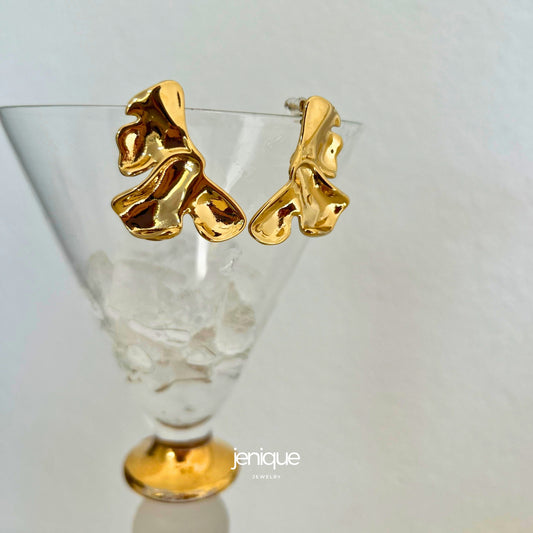 Ohrringe Statement organic "Jasmine"