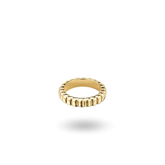 Ring Small Chunky Croissant "Elena"