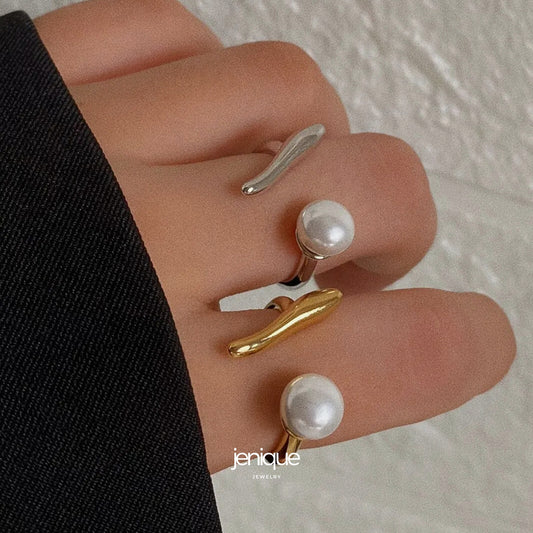 Ring Perlenring "Elaya"