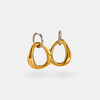 Ohrring Bicolor Silber & Gold "Amara"