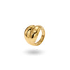 Double Chunky Knoten Ring "Selene"