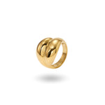 Double Chunky Knoten Ring 