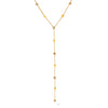 Halskette Y-Kette "Isabella" mit Zirkonia-Steinen